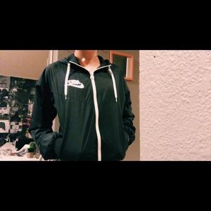 ☆Black Nike Windbreaker☆